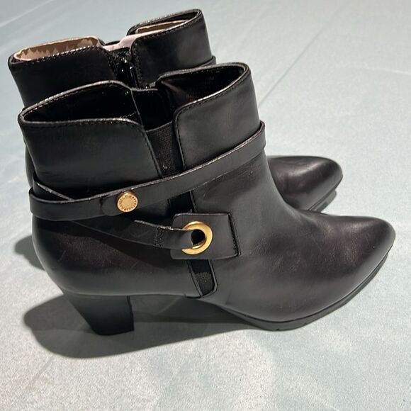 Anne Klein Chelsey Zippered Booties Size 10 B35 - Picture 6 of 11